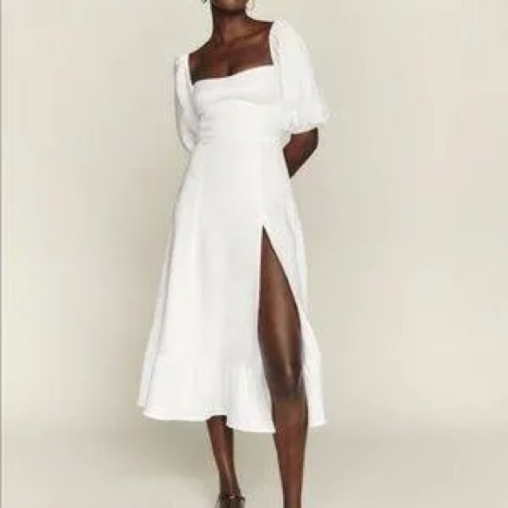 Reformation Belgium Linen Dress NWT size 2 and 4 - Picture 6 of 15
